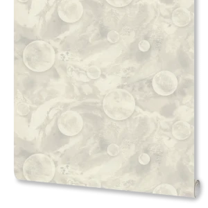 Обои флизелиновые Monte Solaro Universe бежевые с абстрактным рисунком 89423726