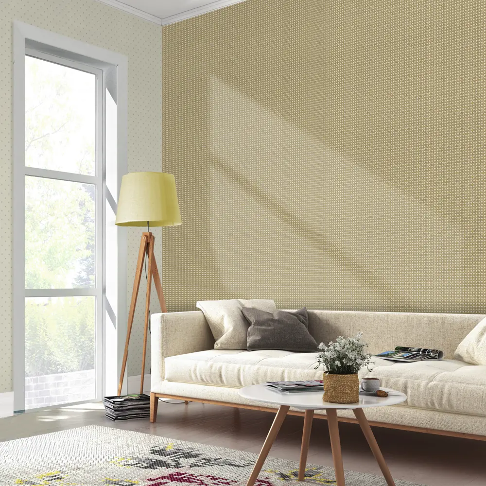 Обои флизелиновые Rasch Lazy Sunday бежевые 0.53 м 401301 STLM-2076133 - Вид №3