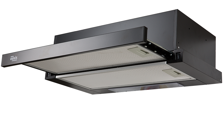 8166161 Вытяжка телескопическая Oasis UV-60B черный STDN-0073275