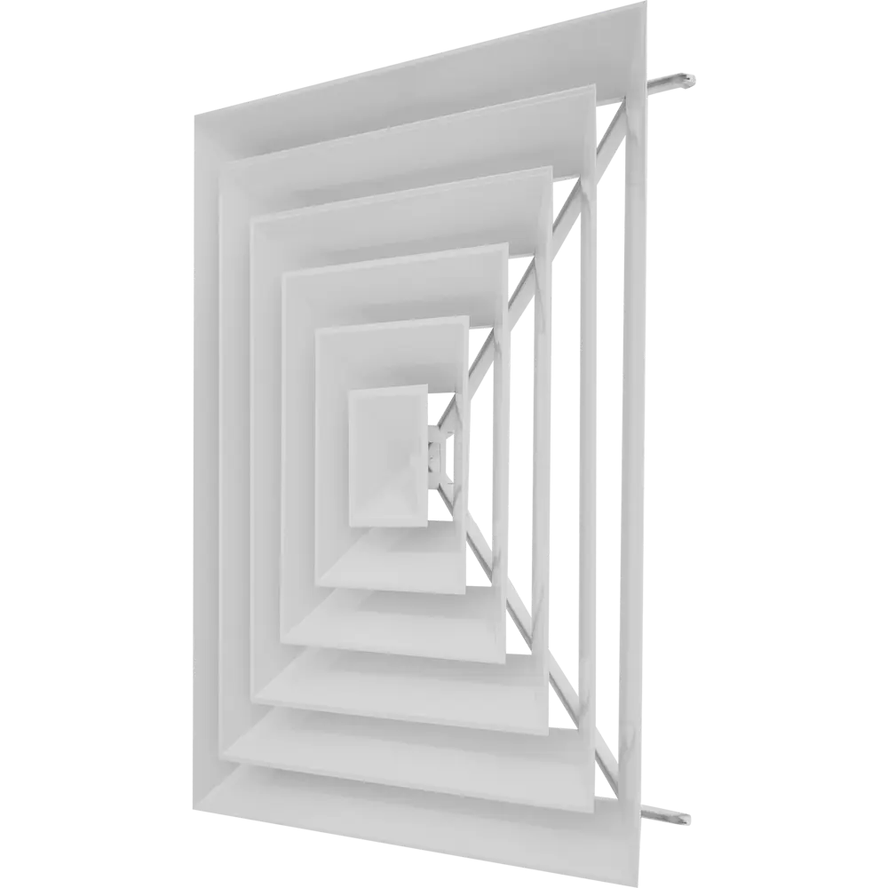 Диффузор вентиляционный Ore ДП4 600x600 мм пластик цвет белый STLM-2061960 - Вид №1