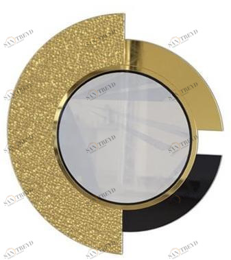 Duquesa & Malvada Круглое настенное зеркало Fulton Dmm07