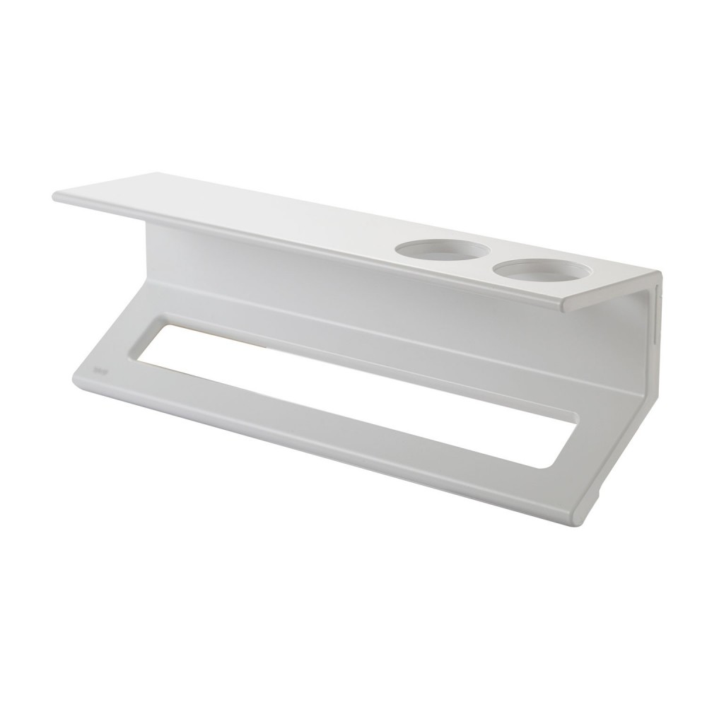 EVLI450DXBEVER Life Design Полка с тумблерами 45 см - Lissom  Непрозрачный белый  - Вид №2