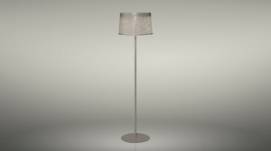 Напольная лампа из композитного материала