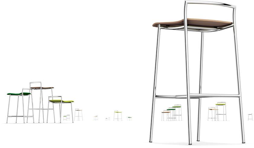 Casala Низкий табурет из ткани Feniks barstool 1467-05 - Вид №1