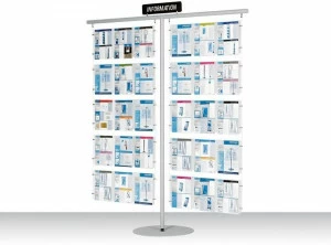 GEPROM design Двусторонний столбчатый дисплей