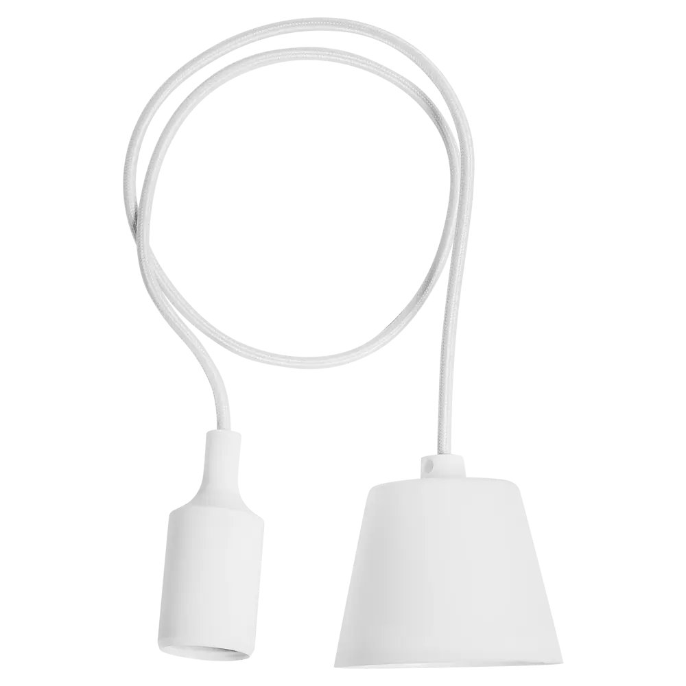 Люстра подвесная 1 лампа 6 м² цвет белый Santreyd STLM-2190868 - Вид №1