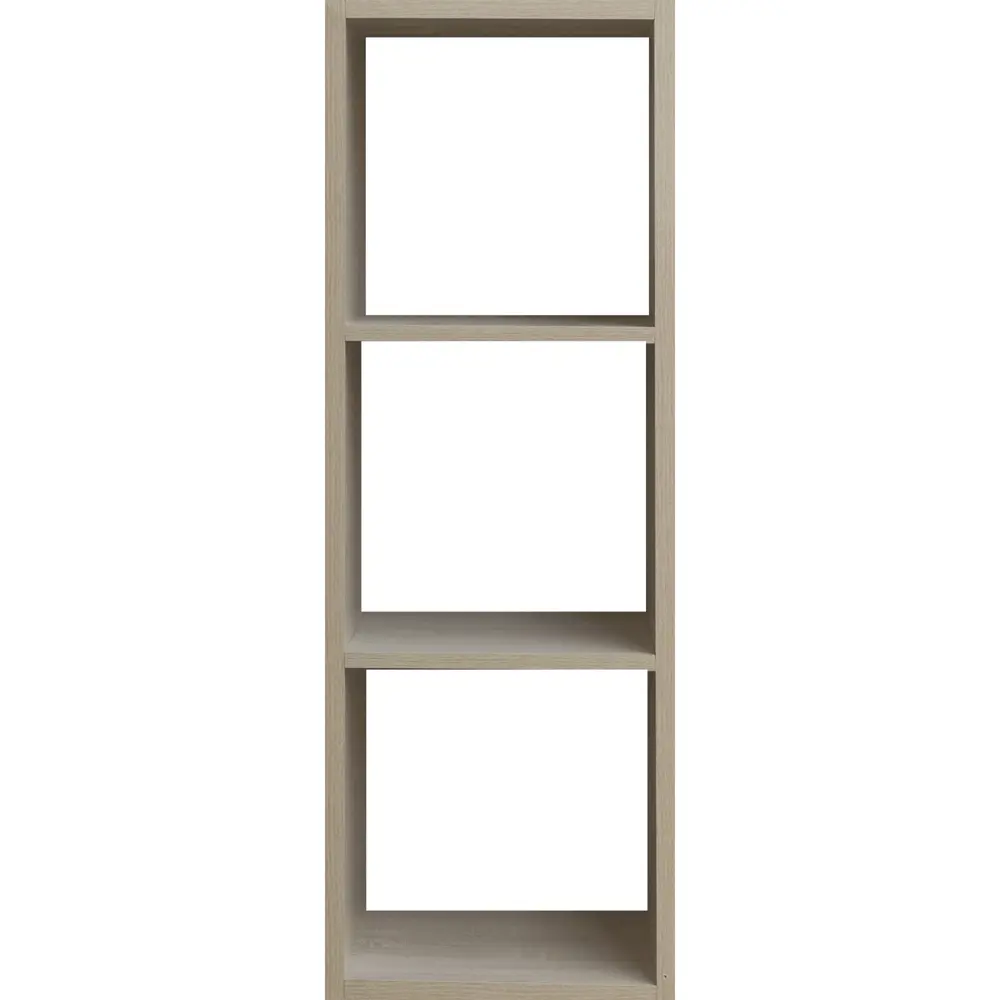 Стеллаж 3 секции 36x106x31 см, ЛДСП, цвет дуб сонома Santreyd STLM-2002620