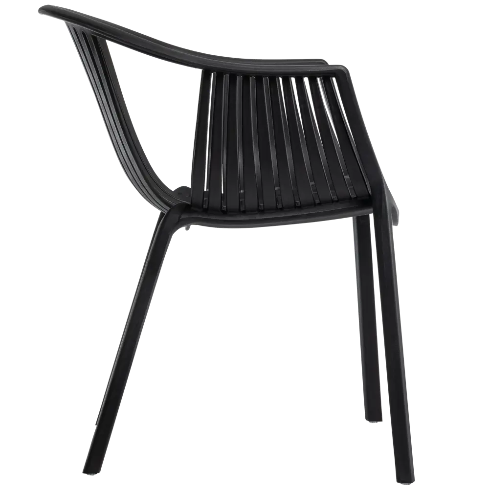 Кресло Vernaccia 64x54x76 см пластик цвет черный Santreyd нет STLM-2205058 - Вид №3