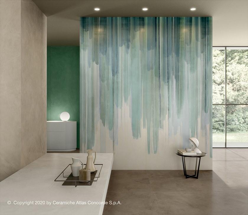 Atlas Concorde Белая плитка для стен с эффектом смолы Prism sun-id-1514355 - Вид №48