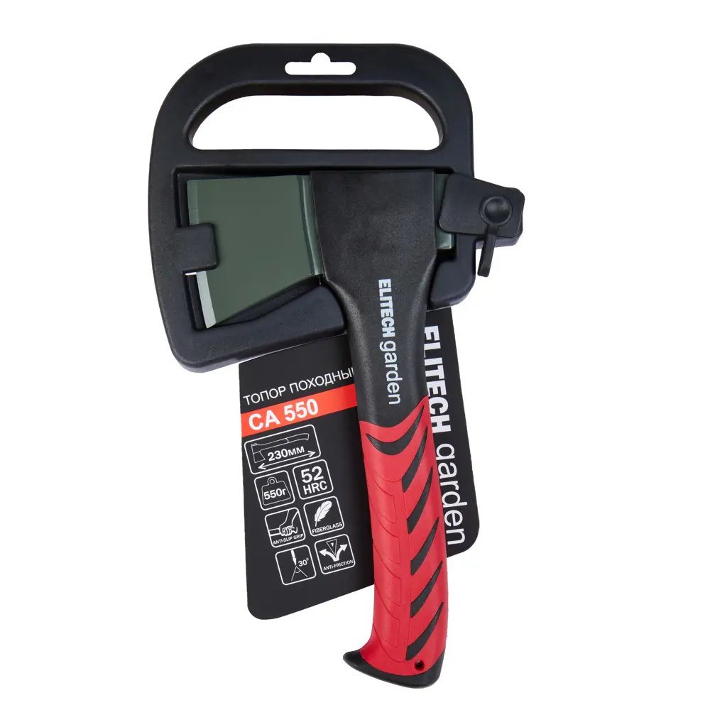 Топор Elitech Garden CA550 0.55 кг рукоятка двухкомпонентная 27.5 см STLM-2025629 - Вид №7