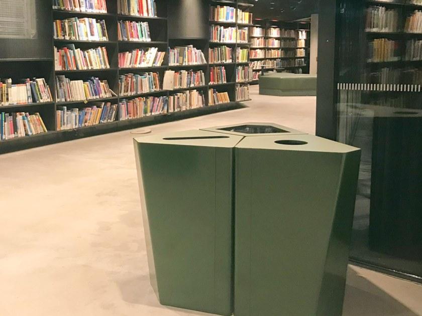 TreCe Контейнер для мусора из стали для раздельного сбора мусора sun-id-1354393 - Вид №4