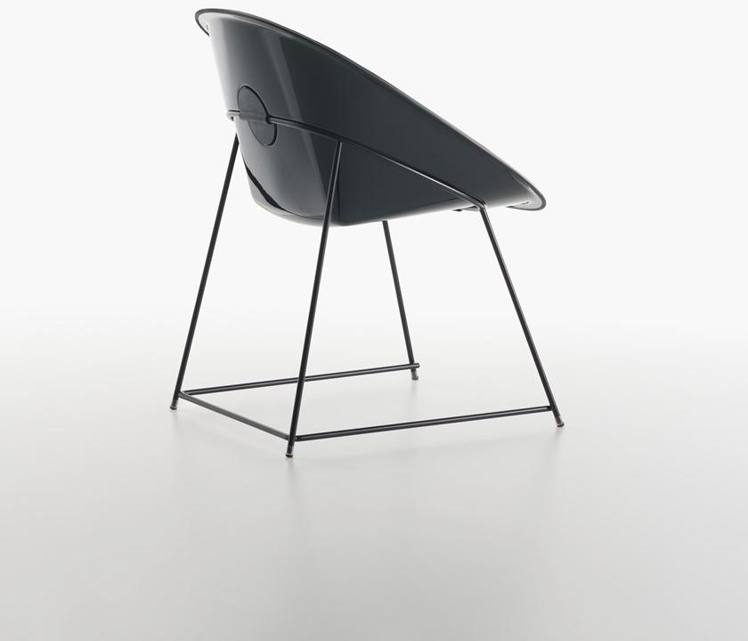 Plank Кресло с пластиковым корпусом и тканевой обивкой Cup sun-id-1430842 - Вид №11