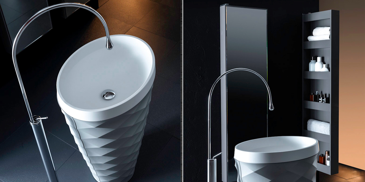 Комплект мебели 45+45 см FREE DESIGN-03 Karol FREE DESIGN Karolitalia FREEDESIGN03 - Вид №1