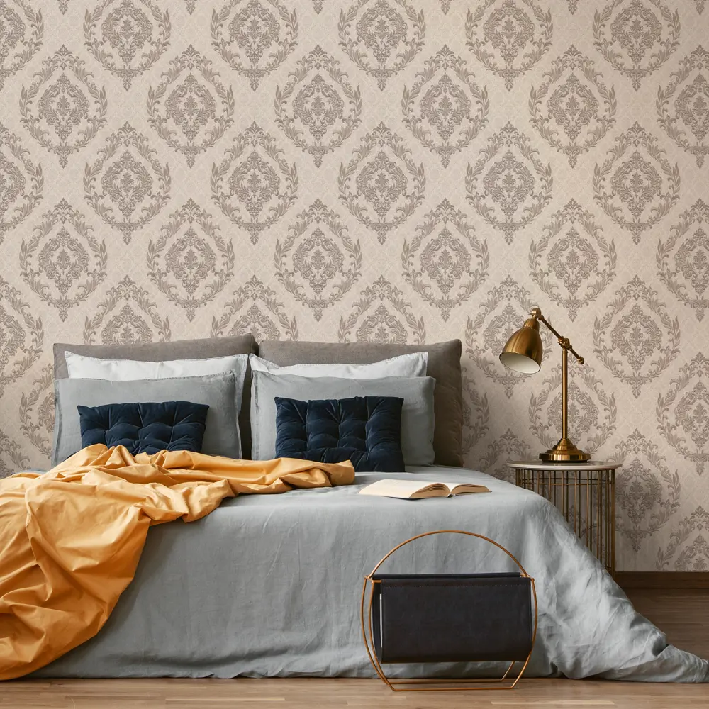 Обои виниловые Аспект Ру София бежевые 1.06 м 70313-28 STLM-2007286 - Вид №2