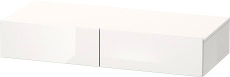 DS827000707 Полочка с ящиком DuraStyle #DS8270 1000 x 440 мм Бетонно-серый матовый декор Duravit - Вид №2