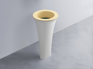 AMLA45-CN+AMPILT-MU+AMCOLT-BL Раковина Amedeo Tondo отдельностоящая cielo Enjoy + Amedeo