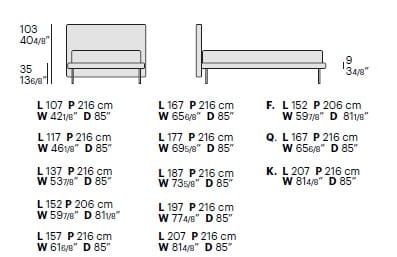 Односпальная кровать Bolzan Metropolitan ARCH-00109226 - Вид №4