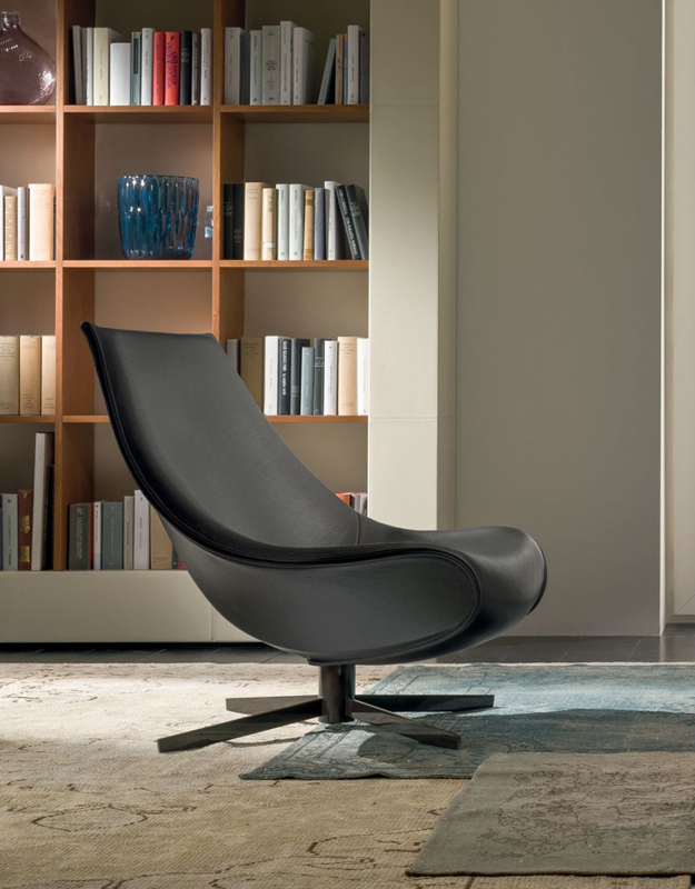 Кресло вращающееся OYSTER I 4 MARIANI OYSTERPOLIMBO Home