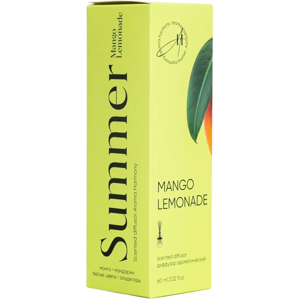 AROMA HARMONY Диффузор Summer Mango Lemonade с тропическим ароматом 89359609 STLM-1575746 - Вид №1