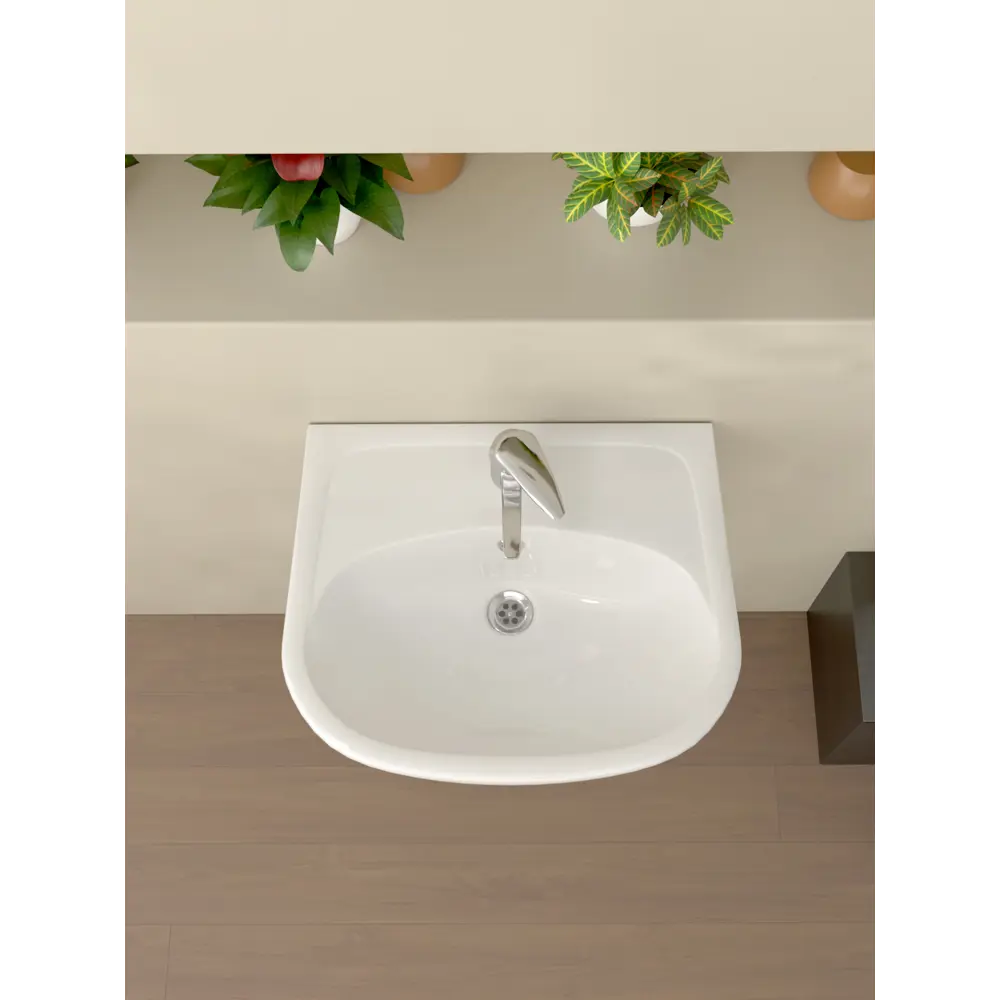 Раковина Керамин Сити встраиваемая 50 см STLM-2064740 - Вид №2