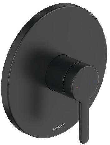 Duravit Смеситель для душа, однорычажный, встроенный C.1 C14210 0100 - Вид №1