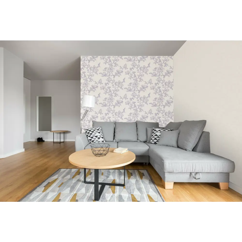 Обои флизелиновые Startdeco Ариэль бежевые 1.06 м 889365 STLM-2116447 - Вид №2