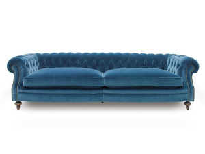 Бархатный диван capitonné