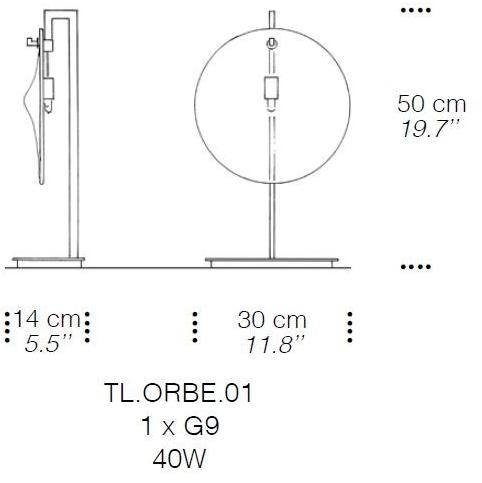 Veronese Настольная лампа из муранского стекла Orbe sun-id-1423967 - Вид №12
