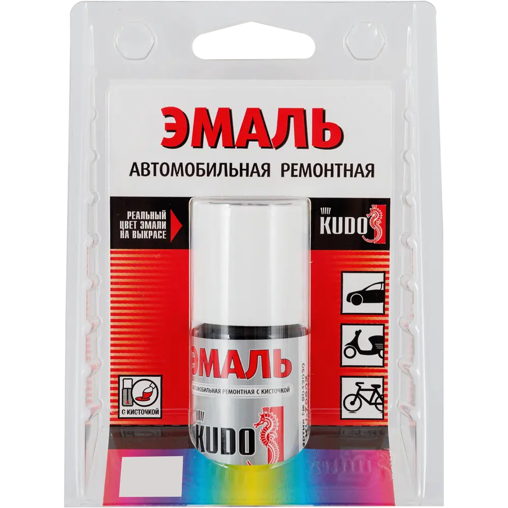 Эмаль автомобильная Kudo с кисточкой цвет авантюрин 15Мл STLM-2130286 - Вид №2