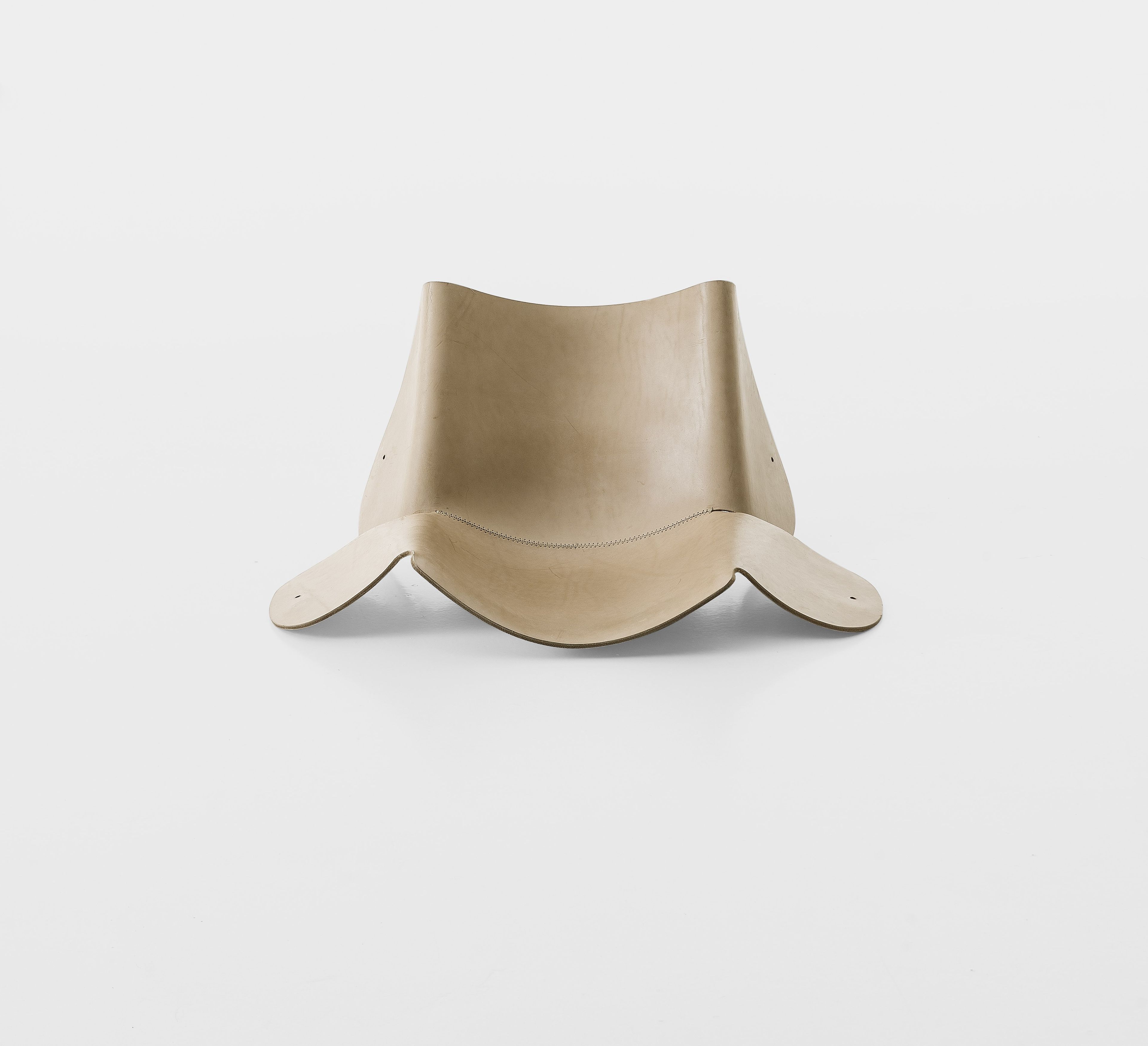 Кожаное кресло с подлокотниками Kristalia 1085 Edition ARCH-00005691 - Вид №4