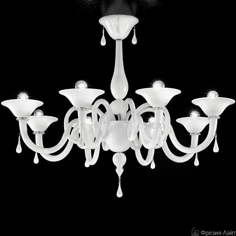 Sylcom 1380/8 K BL.CR люстра потолочная 104804