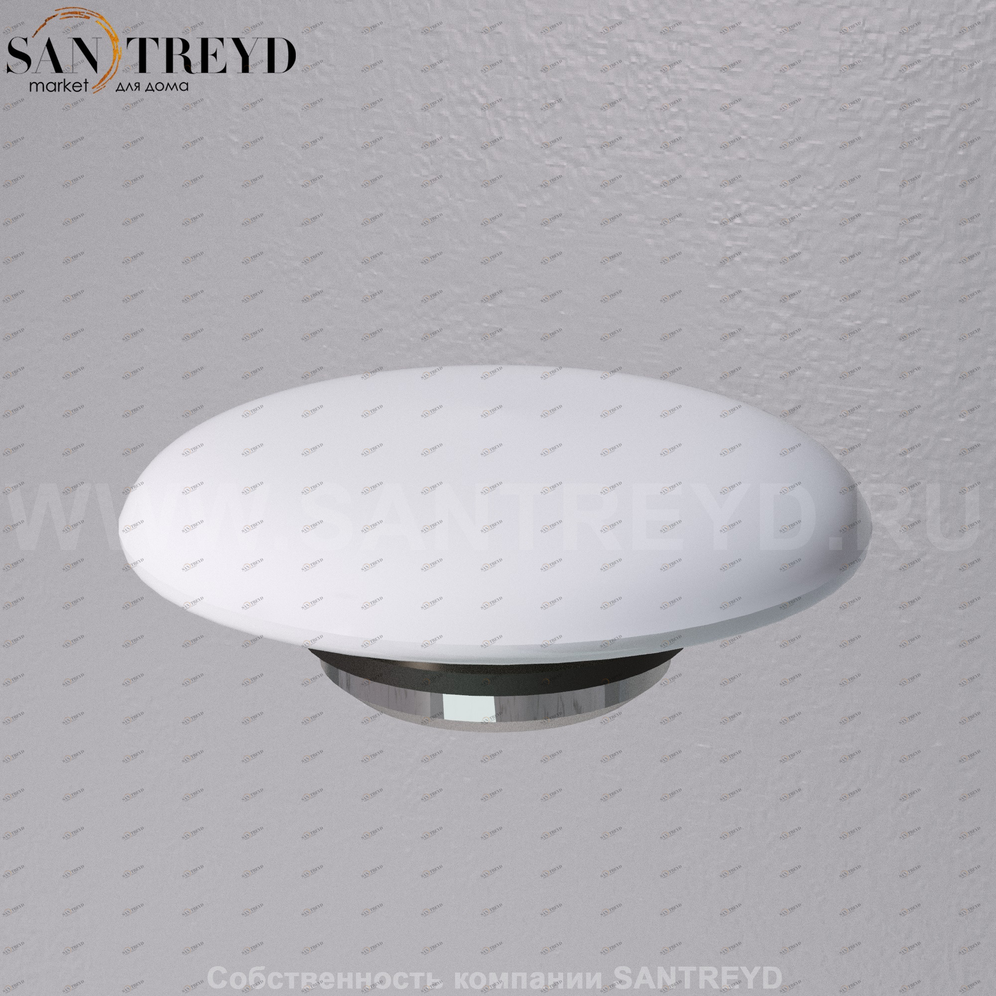 A038VX.101 Донный клапан с керамической накладкой с системой Click-clack A. e. T. Italia RICAMBI Белый матовый AeT ITALIA