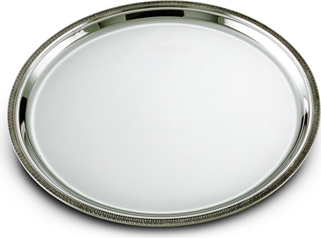 84287 Schiavon Поднос круглый 30см "Империал" (серебро 925пр) Серебро 925 