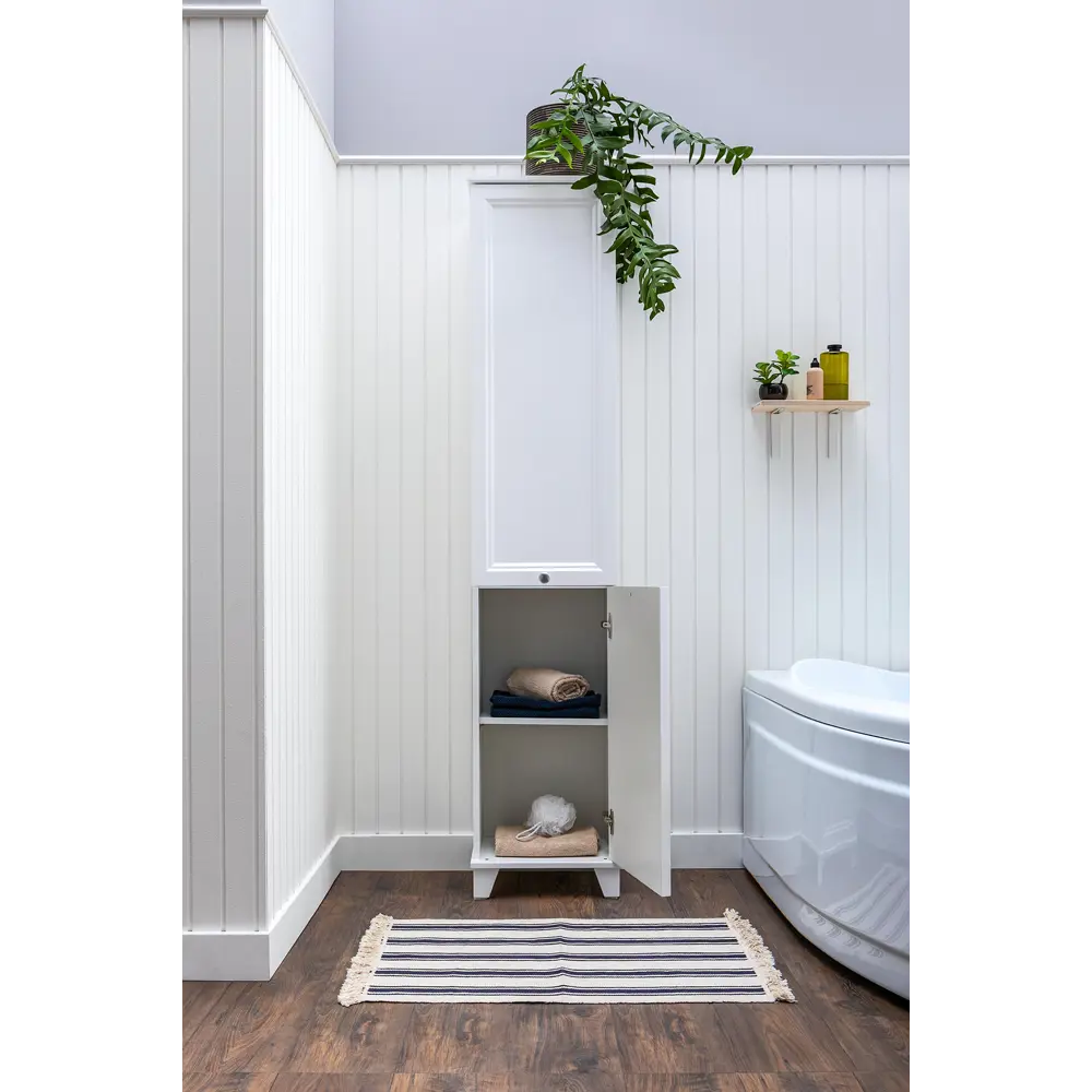 Пенал напольный «Лондон» 40 см цвет белый Santreyd STLM-2015246 - Вид №6