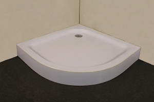 Душевой поддон GROSSMAN 90*90*15 полукруг для GR-0090, 2090, 4090, 5090, 7090