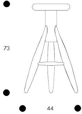 Artek Барный стул из дерева Rocket sun-id-1435567 - Вид №4