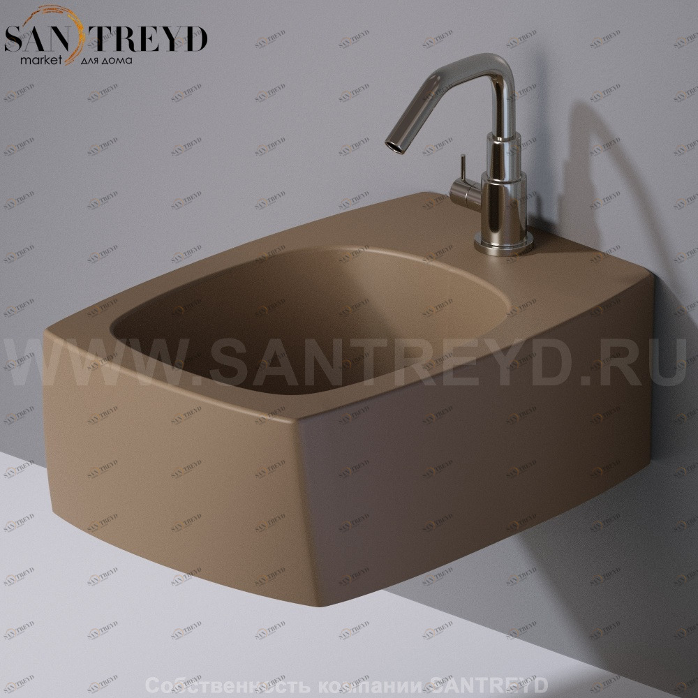 S572132 Биде подвесное SQUARE A. e T. Italia AeT ITALIA