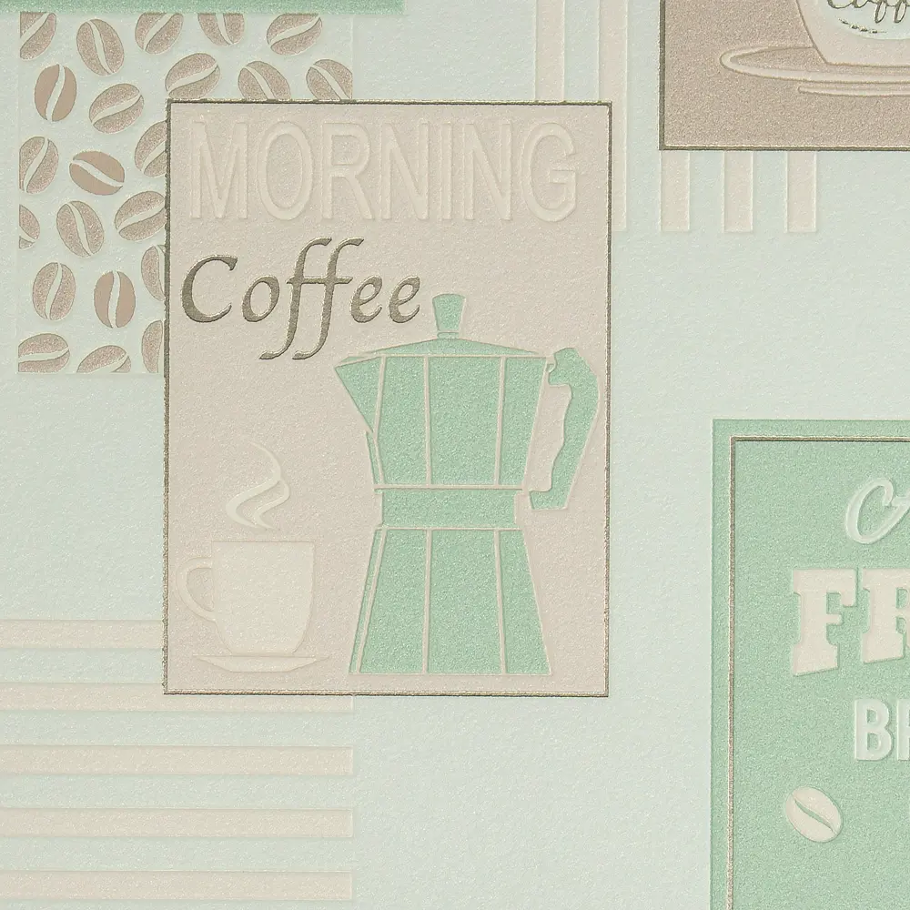 Обои виниловые Мокко зелёные 0.53 м 355 11 Santreyd STLM-2035335 - Вид №1