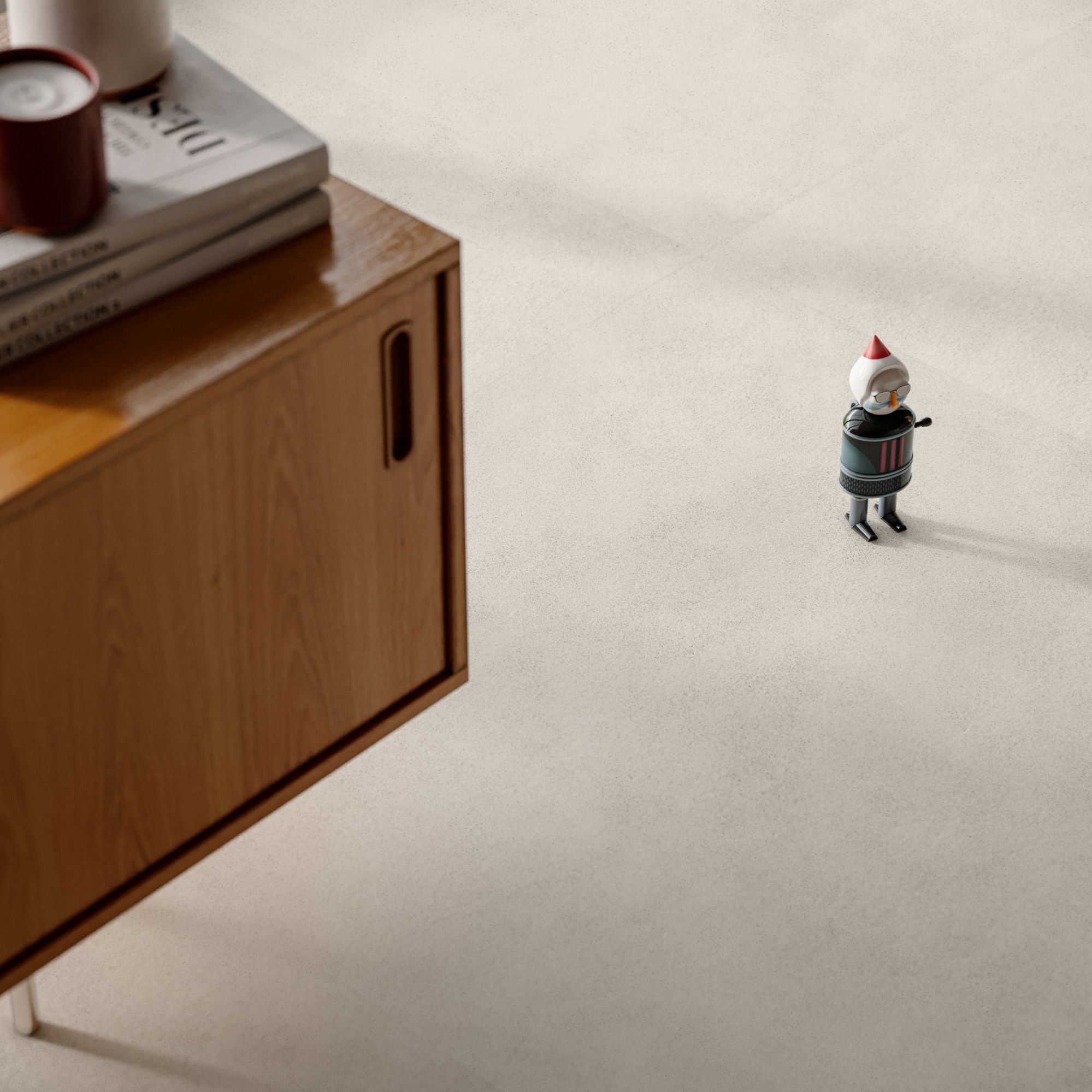 Антибактериальные напольные покрытия для внутренних и наружных работ с цементным эффектом CERAMICA SANT'AGOSTINO Соболь ARCH-00027216 - Вид №1