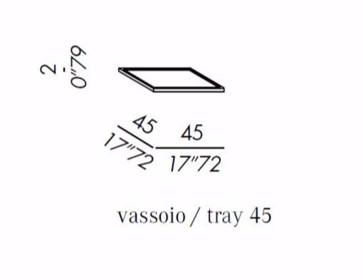 Meridiani Квадратный деревянный поднос sun-id-1457748 - Вид №6