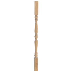 Балясина массив хвоя сорт Экстра Симметрия 50x50x900 мм 81990103 STLM-2170550