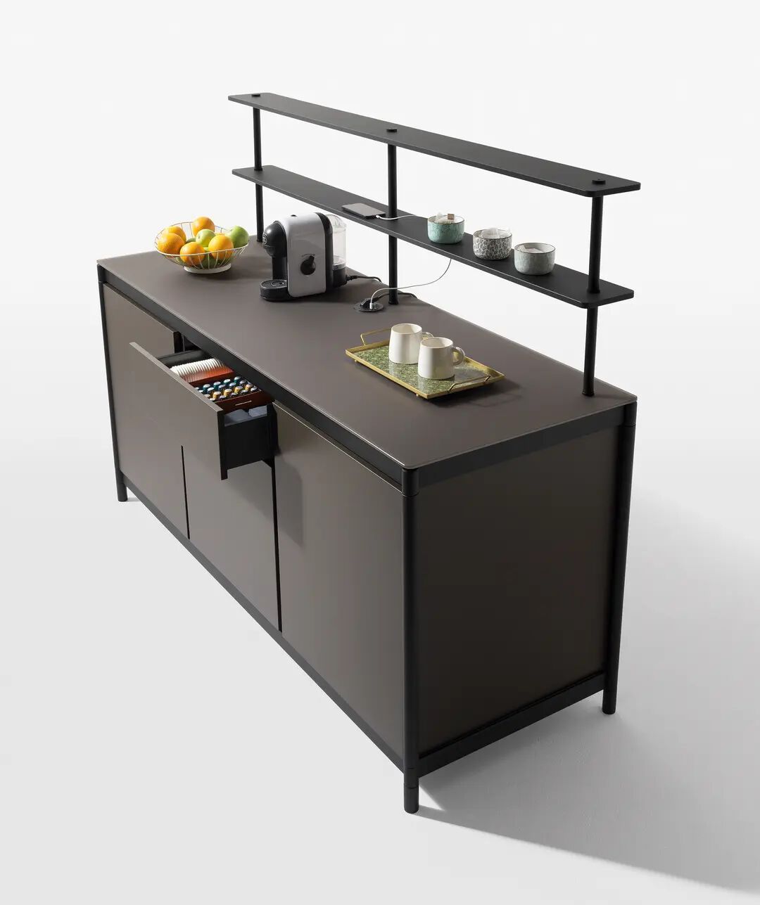 Мобильный алюминиевый бар на колесах Martex жидкость ARCH-00057410 - Вид №1