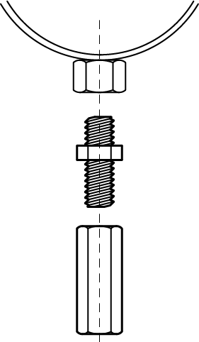 6457930 BIS Соединительные муфты нерж. создание резьбового соединения walraven  - Вид №2