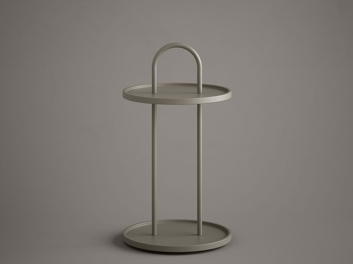 Высокий круглый деревянный журнальный столик Inbani NORM ARCH-00151541 - Вид №14