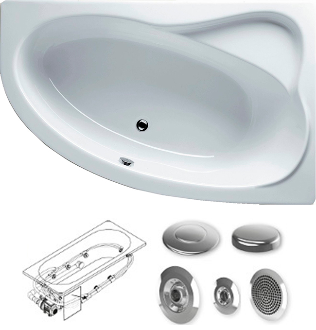 BA6300500000000_hit1 Ванна Riho Lyra Santreyd - Вид №4