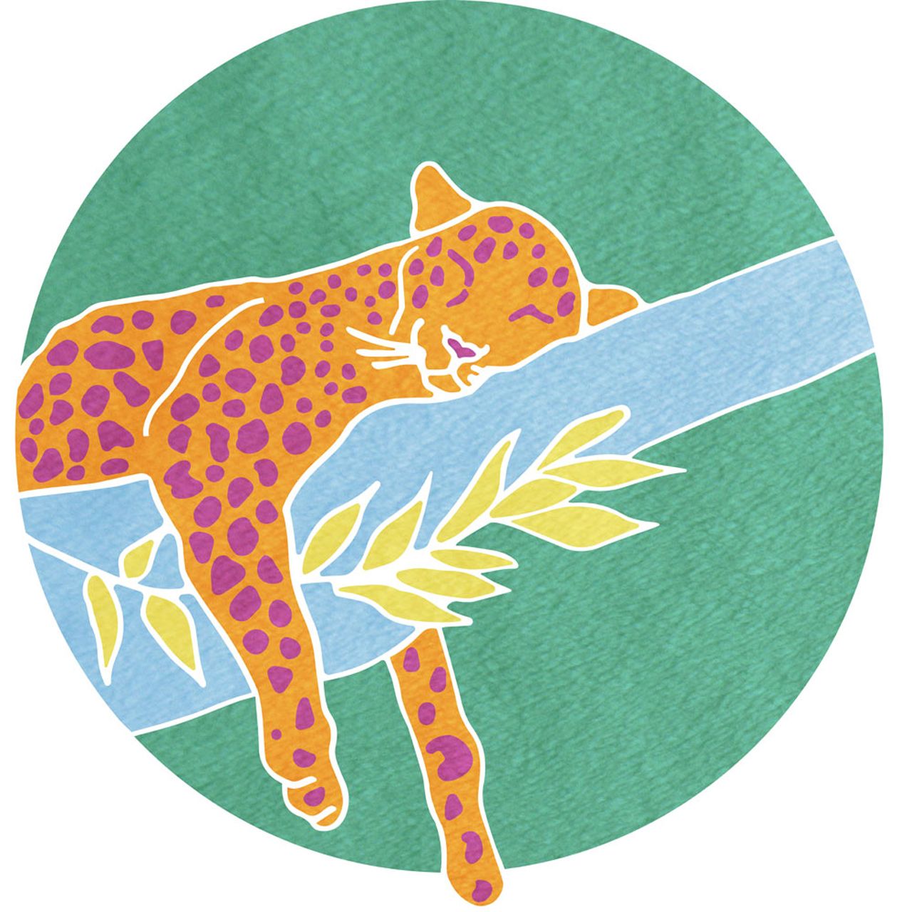 Круглый хлопковый коврик для детей Un Tapis à Paris Children ARCH-00009167