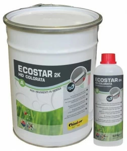 Chimiver Panseri Двухкомпонентная цветная краска для полимерных полов Trattare e verniciare resina e cemento microfine