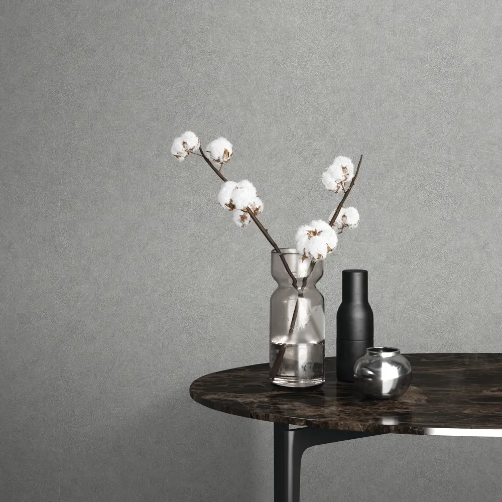 Обои флизелиновые Rasch Factory темно-серебристые 1.06 м A947427 Factory Style STLM-2117040 - Вид №2