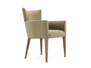 Мягкий стул с подлокотниками