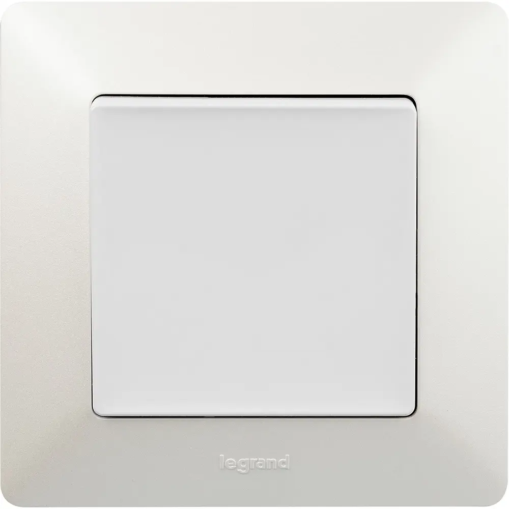 Рамка для розеток и выключателей Legrand VLN-L Жем 1 пост цвет белый Valena Life STLM-2122878 - Вид №3